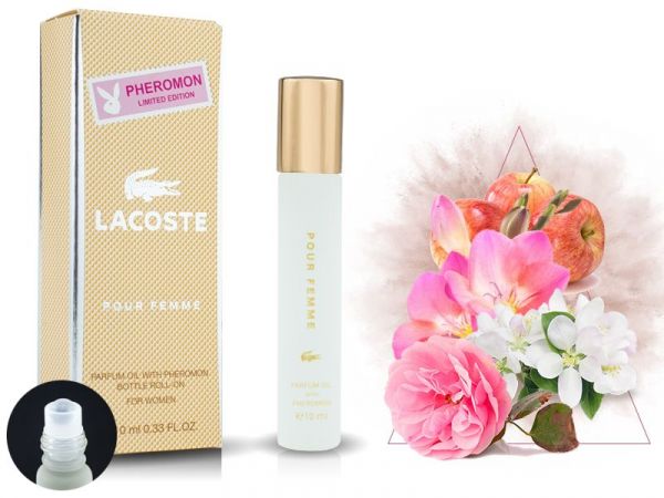 Perfume with pheromones (oil) Lacoste Pour Femme, 10 ml